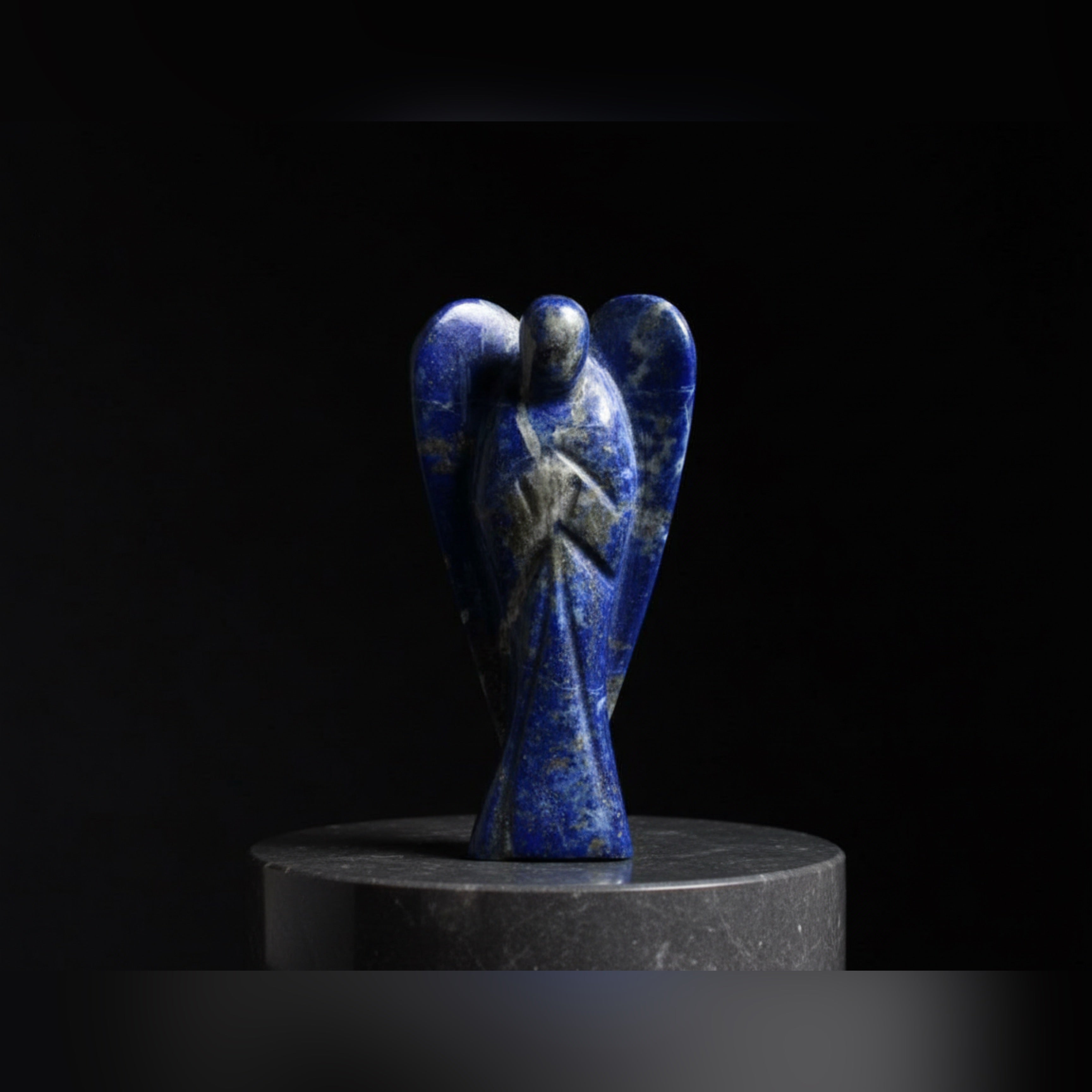 2" Inch Stone Angel - Amethyst