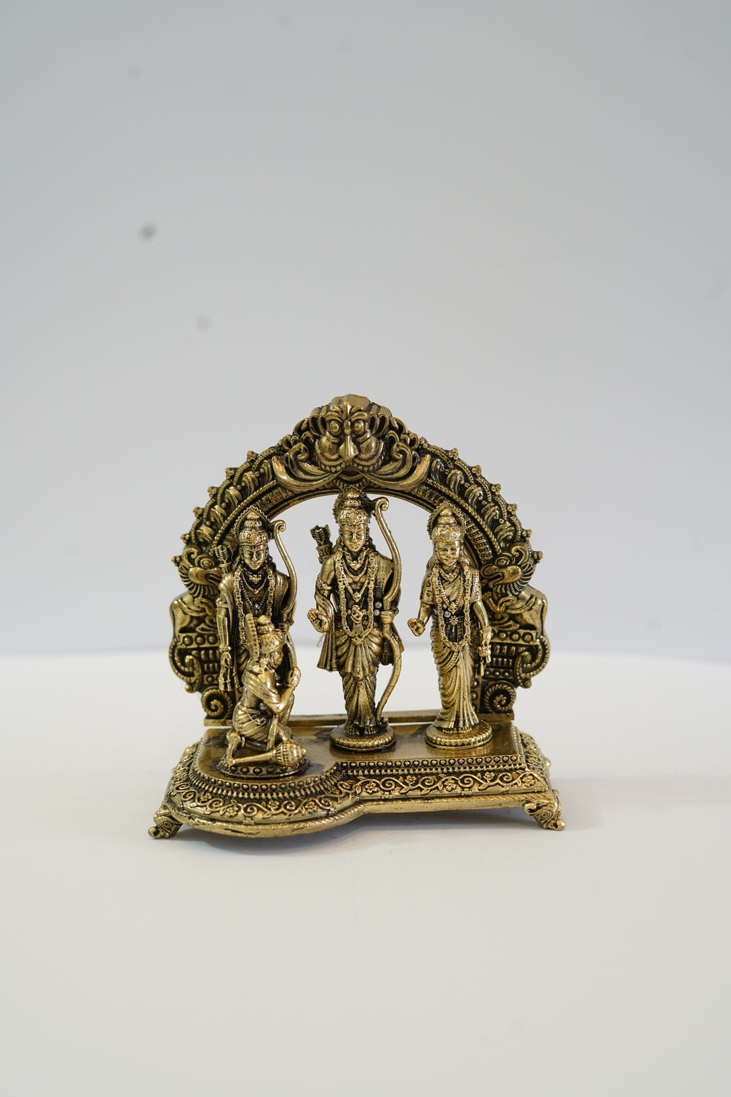 Brass Shri Ram Dharbar Statue