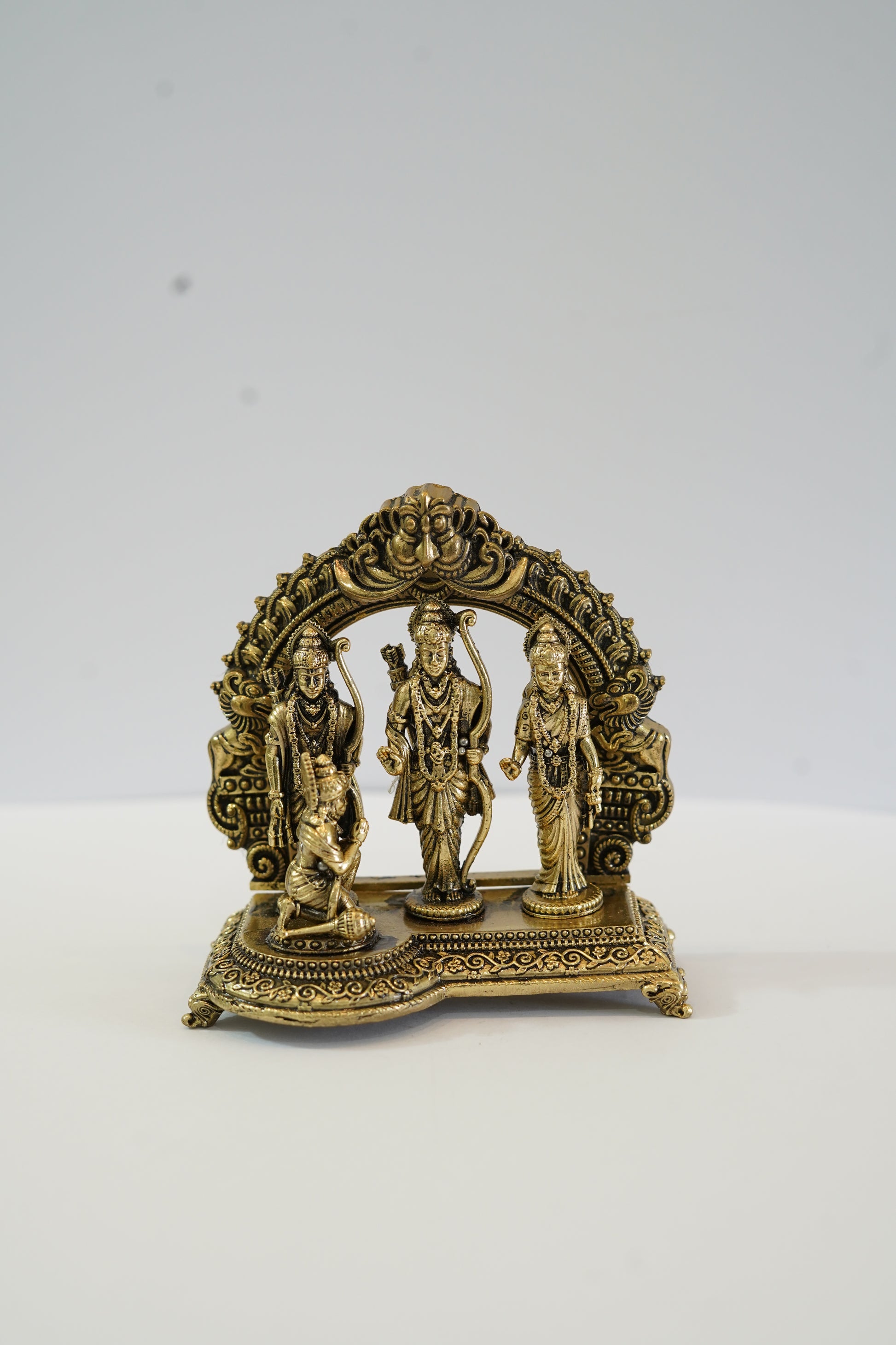 Brass Shri Ram Dharbar Statue