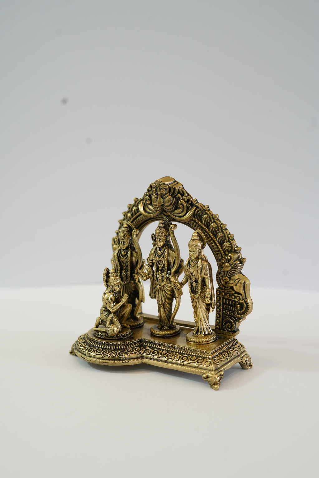 Brass Shri Ram Dharbar Statue