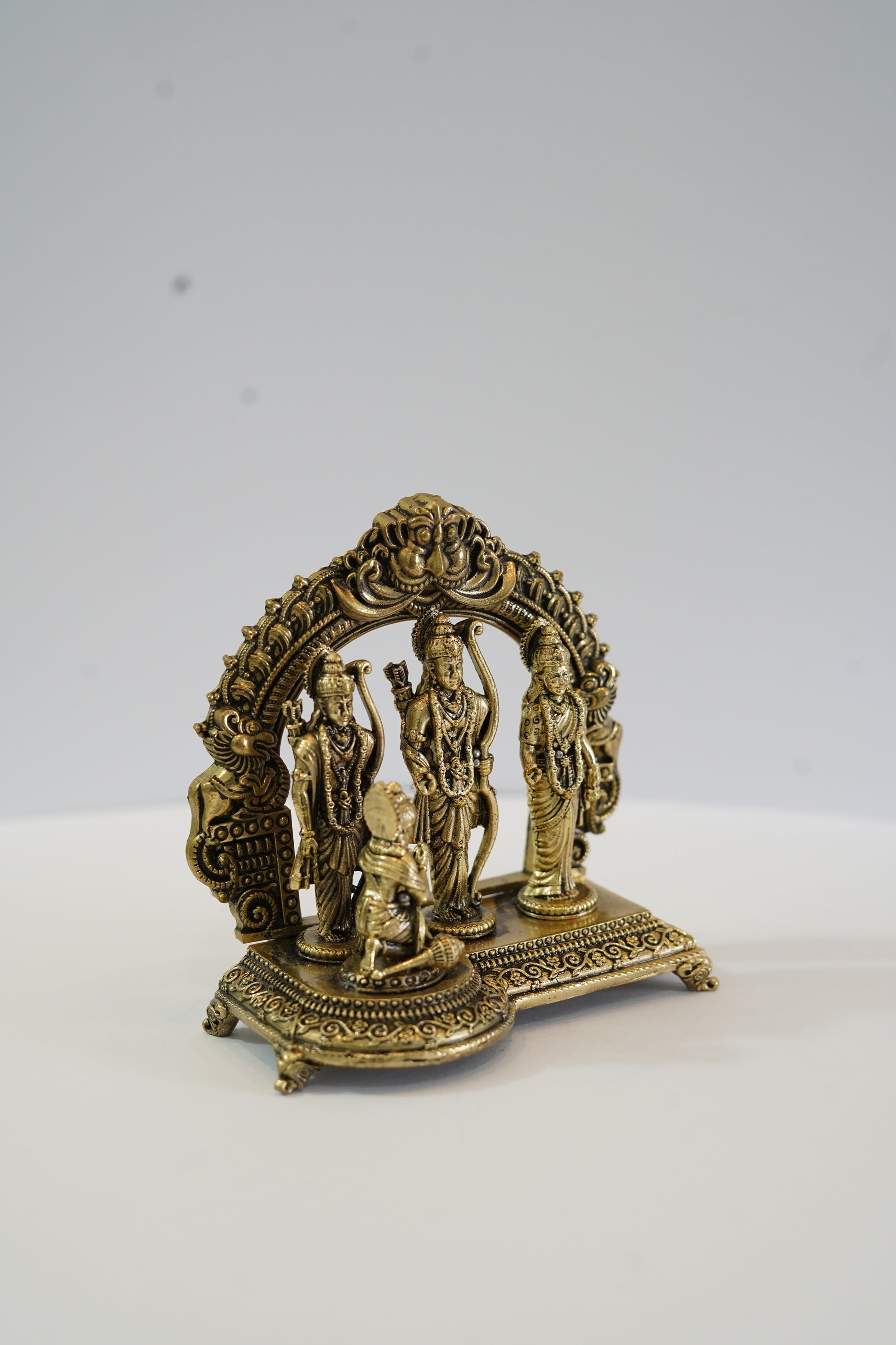 Brass Shri Ram Dharbar Statue