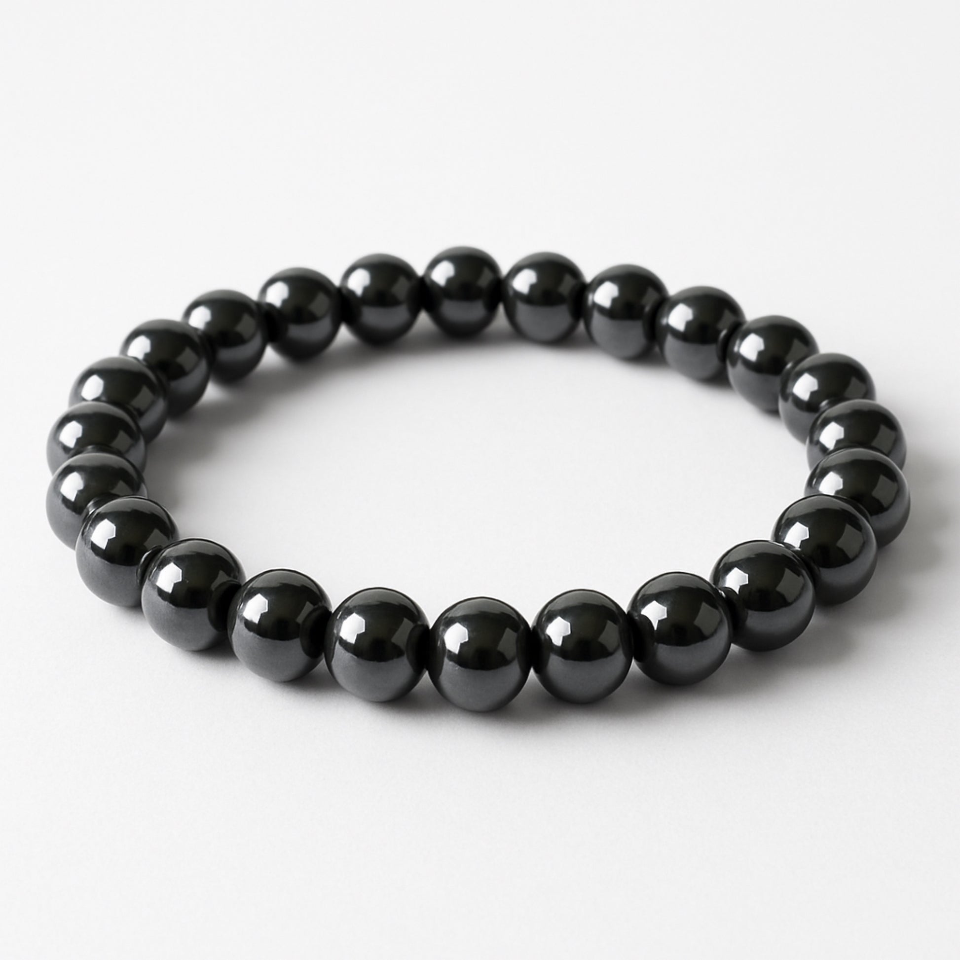 Natural Haematite Bracelet - 8mm