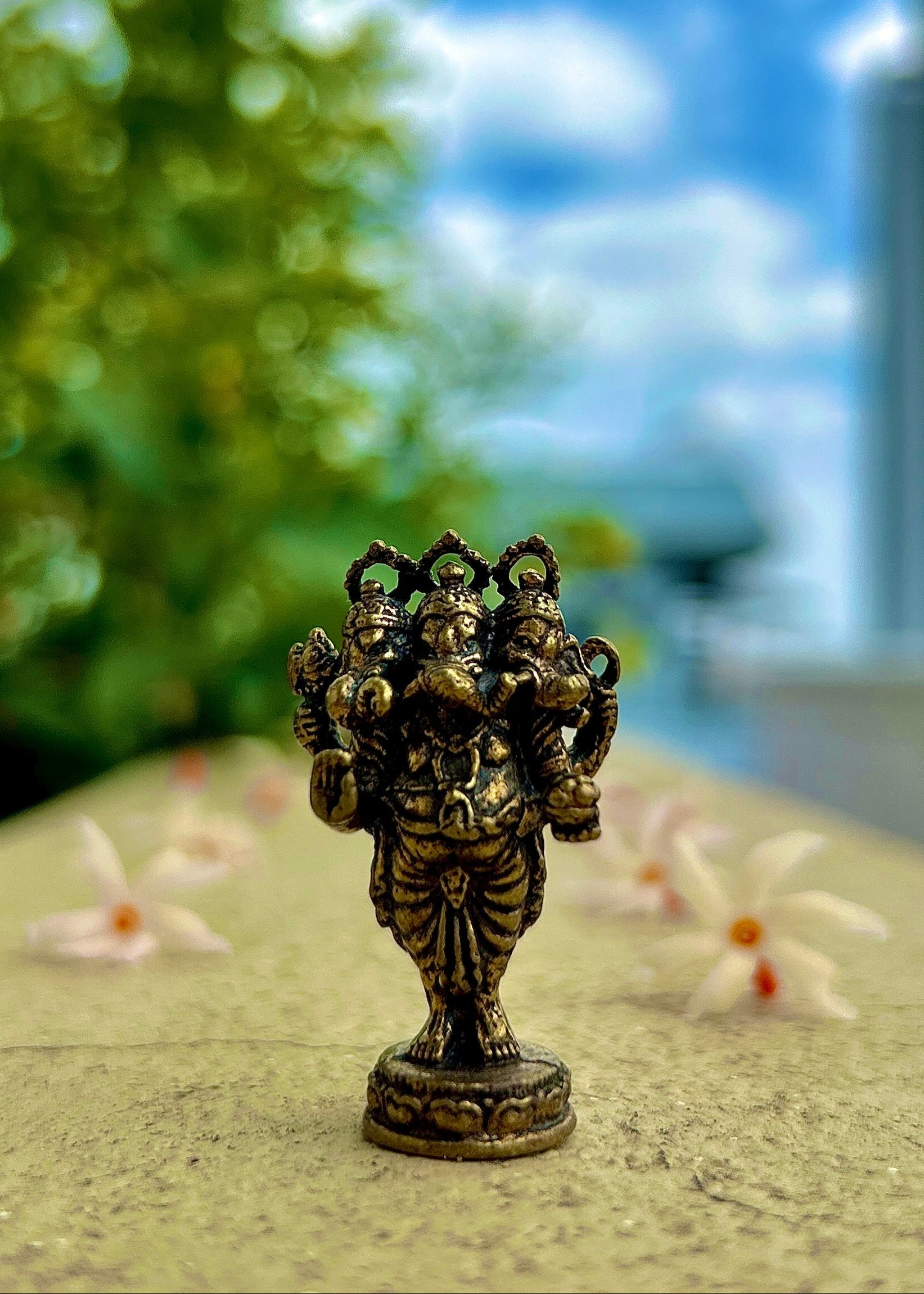 Brass Ganesha 2" (1/9)