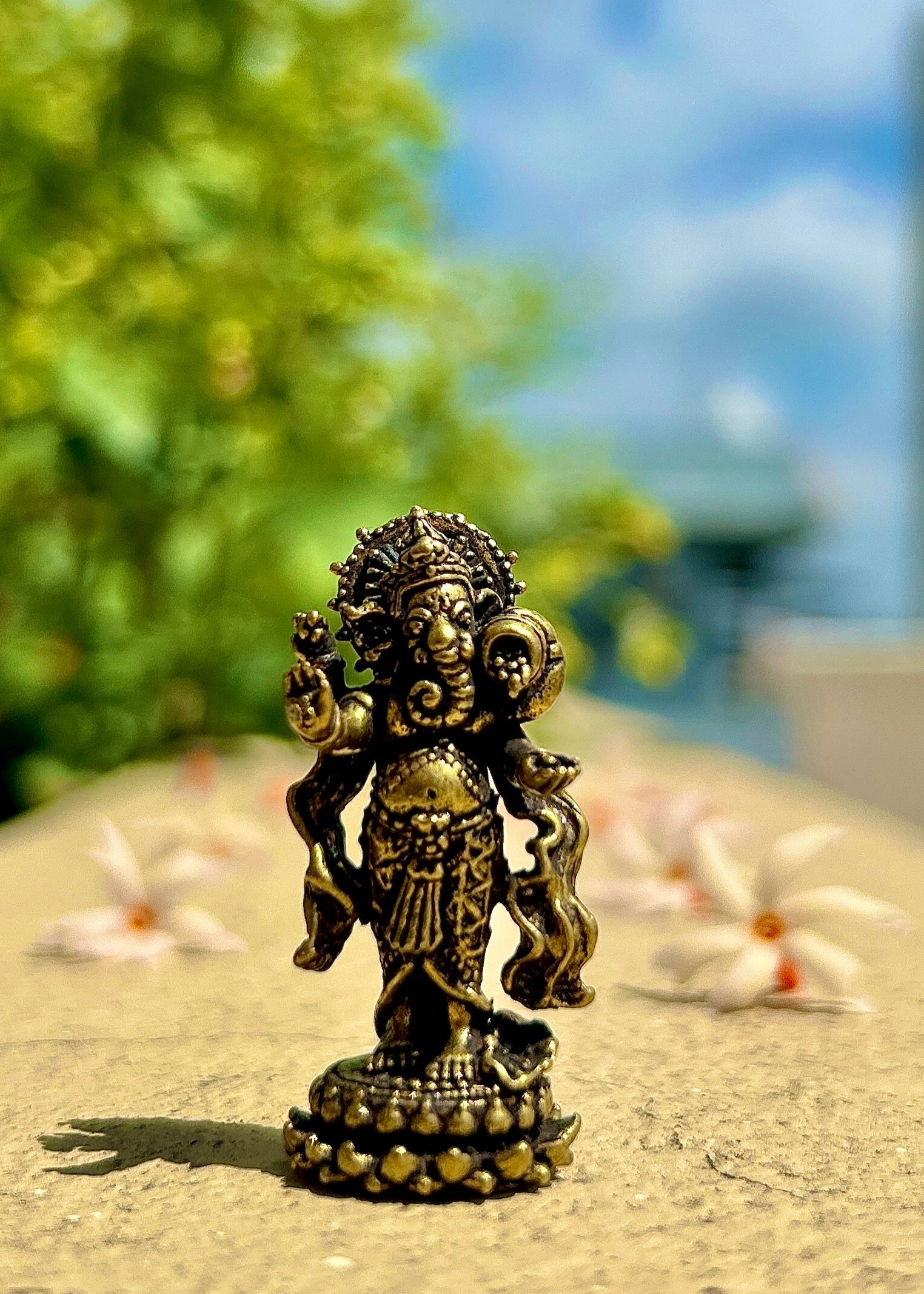 Brass Ganesha 2" (7/9)