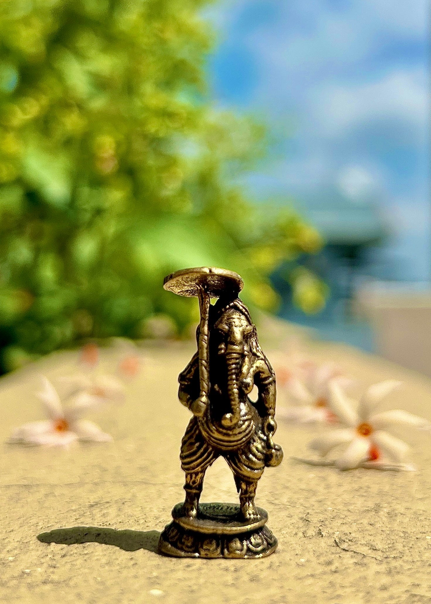 Brass Ganesha 2" (9/9)