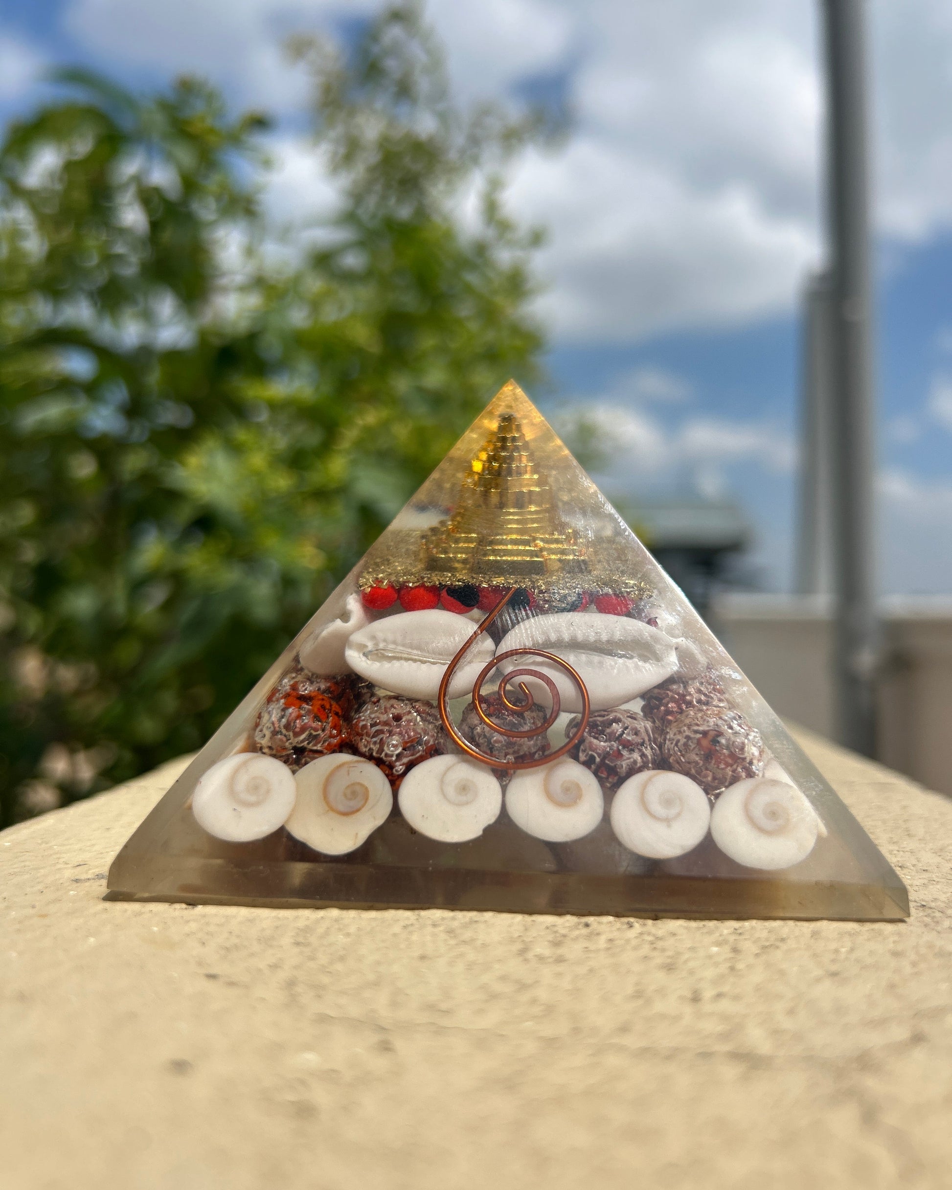 4" Gomati Chakra Pyramid