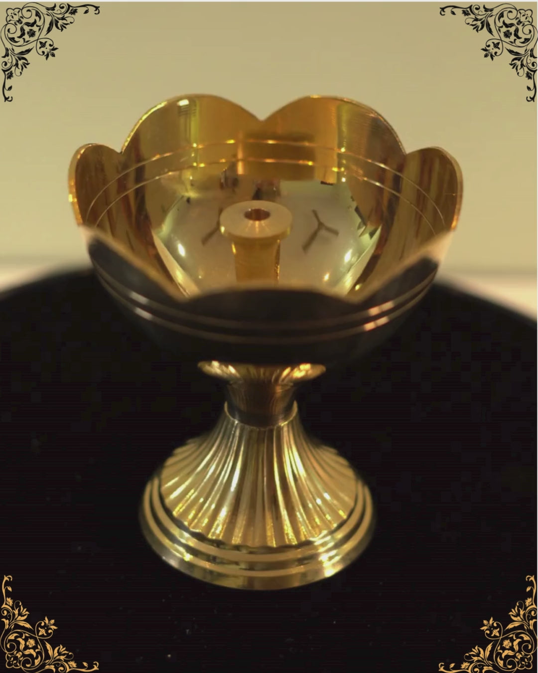 1.7" Pooja Deepam (Set of 2)