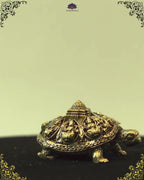 Brass Asta Lakshmi on Tortoise
