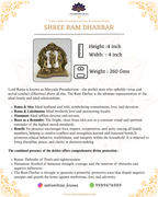 Brass Shri Ram Dharbar Statue