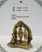 Brass Shri Ram Dharbar Statue