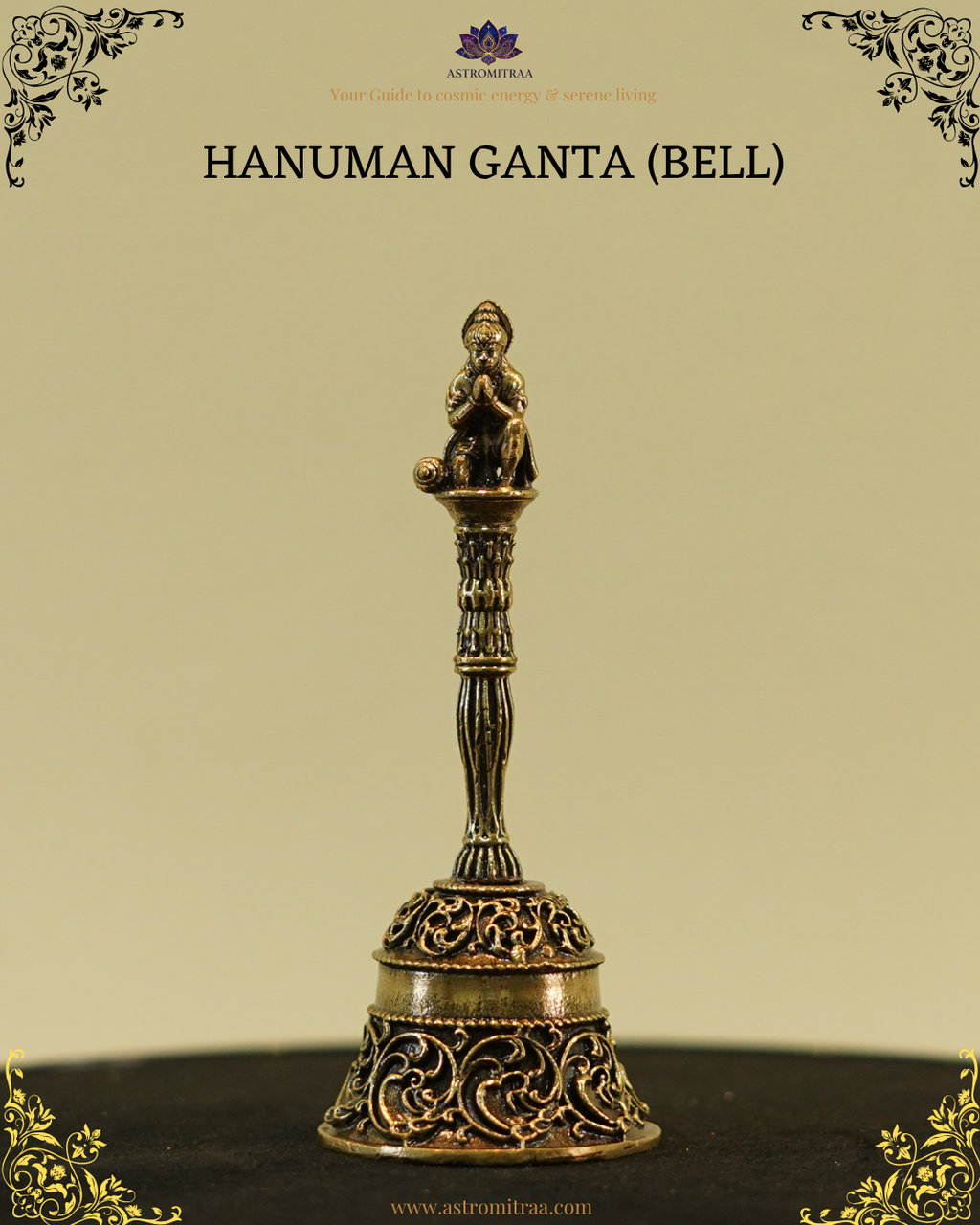 Brass Hanuman Ganta (Bell)