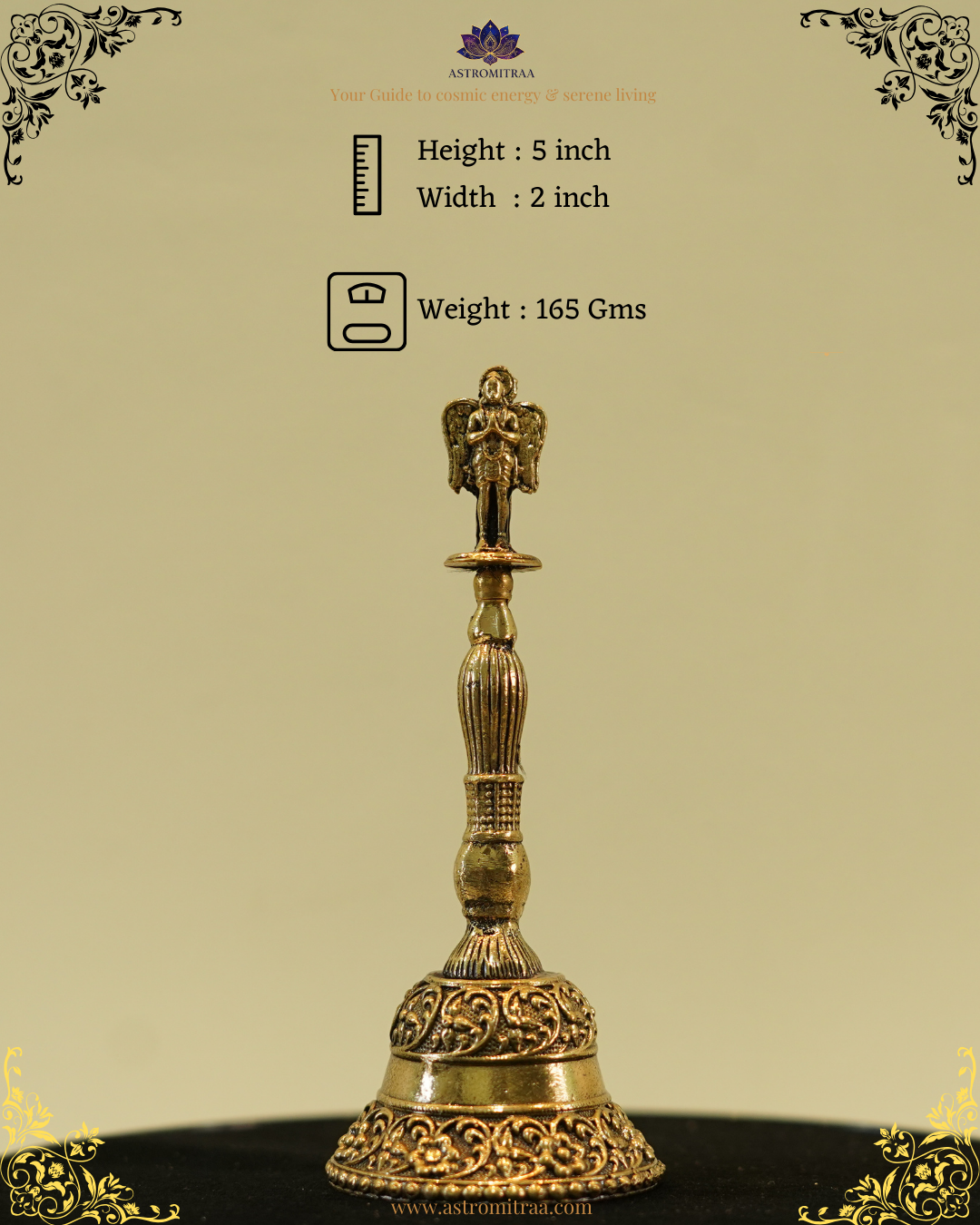 Brass Garuda Ganta (Bell)